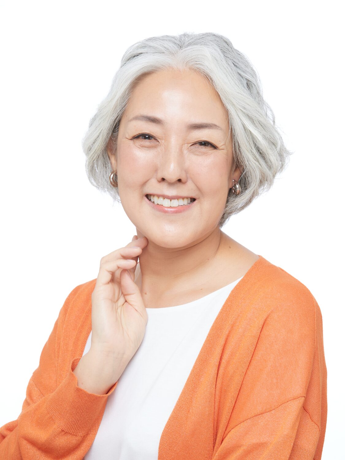50代・60代の方に◎ヘアセットが簡単 ひし形ボブ
