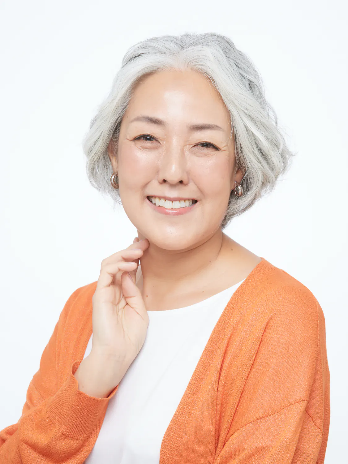 50代・60代の方に◎ヘアセットが簡単 ひし形ボブ