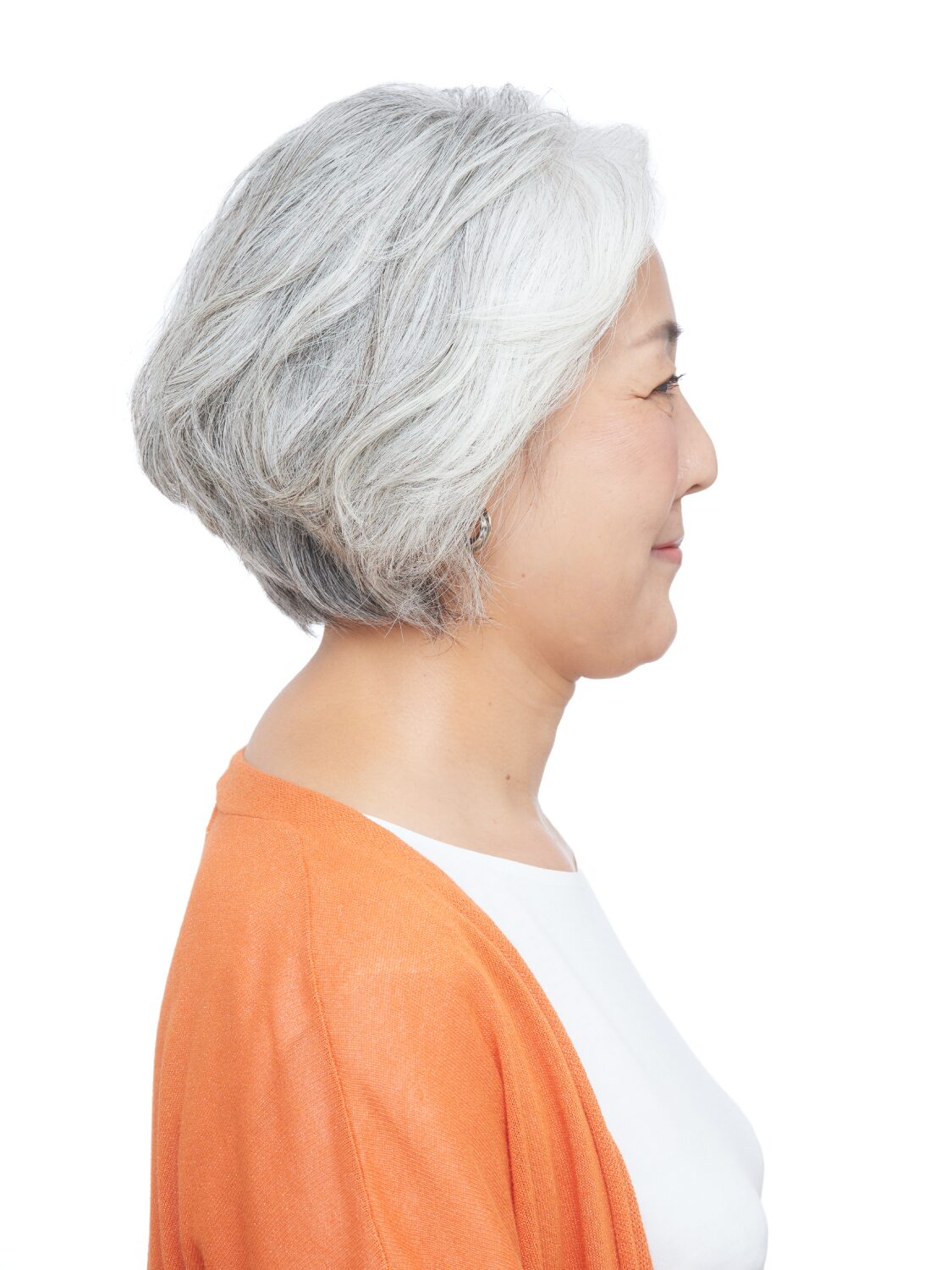 50代・60代の方に◎ヘアセットが簡単 ひし形ボブ 2
