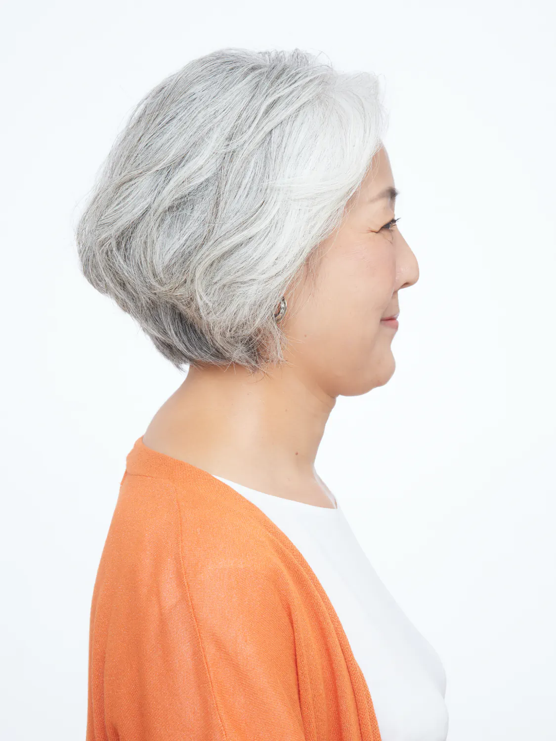 50代・60代の方に◎ヘアセットが簡単 ひし形ボブ 2