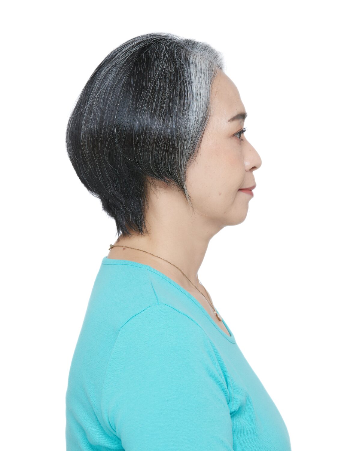 50代・60代の方に◎ヘアセットが簡単 ひし形ボブ 2