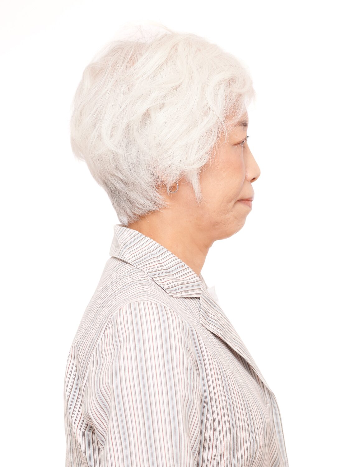 50代・60代のグレイヘアの方にオススメ◎アレンジパーマスタイル 2