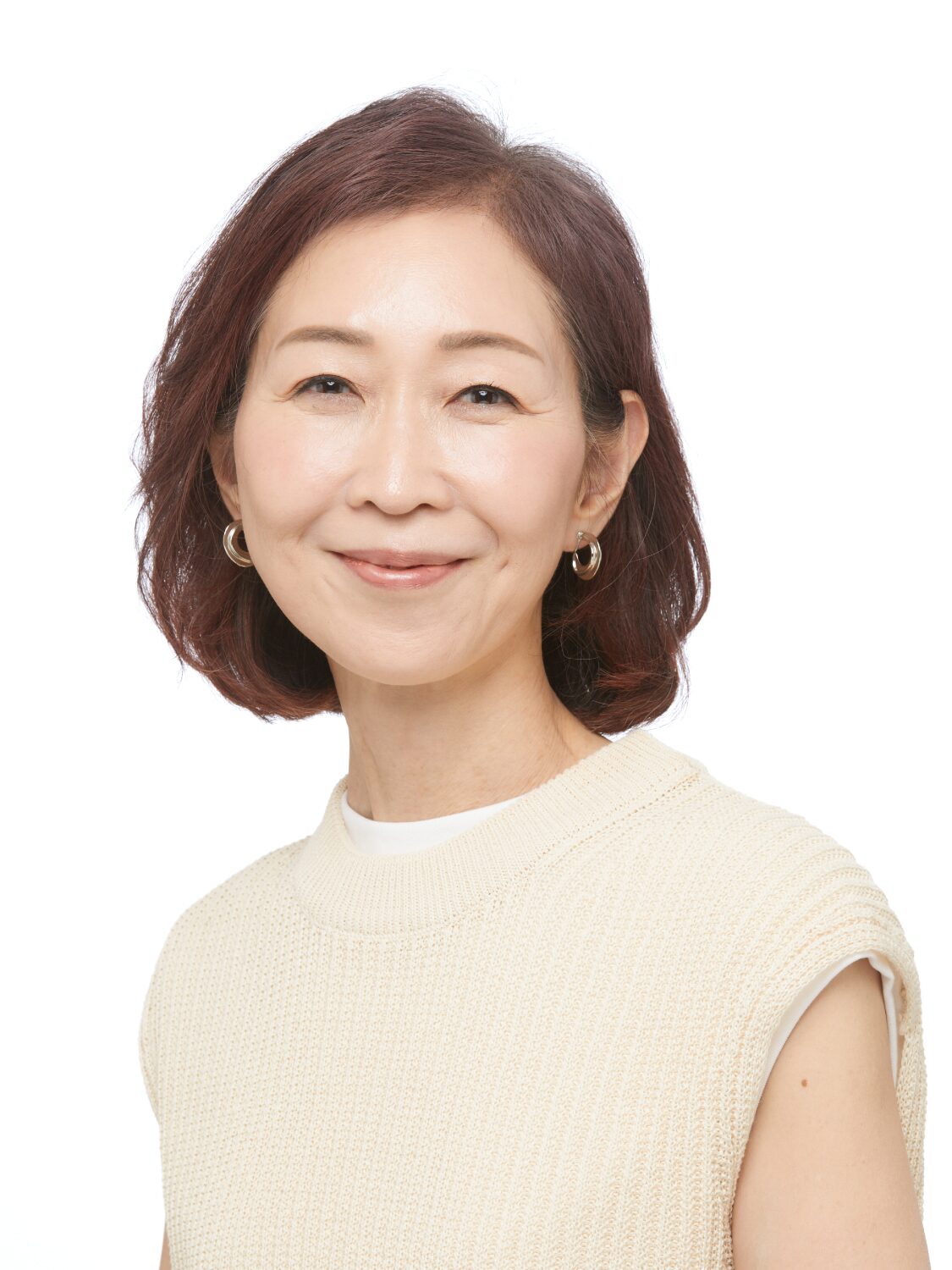 50代・60代におすすめ☆似合わせカットミディアム